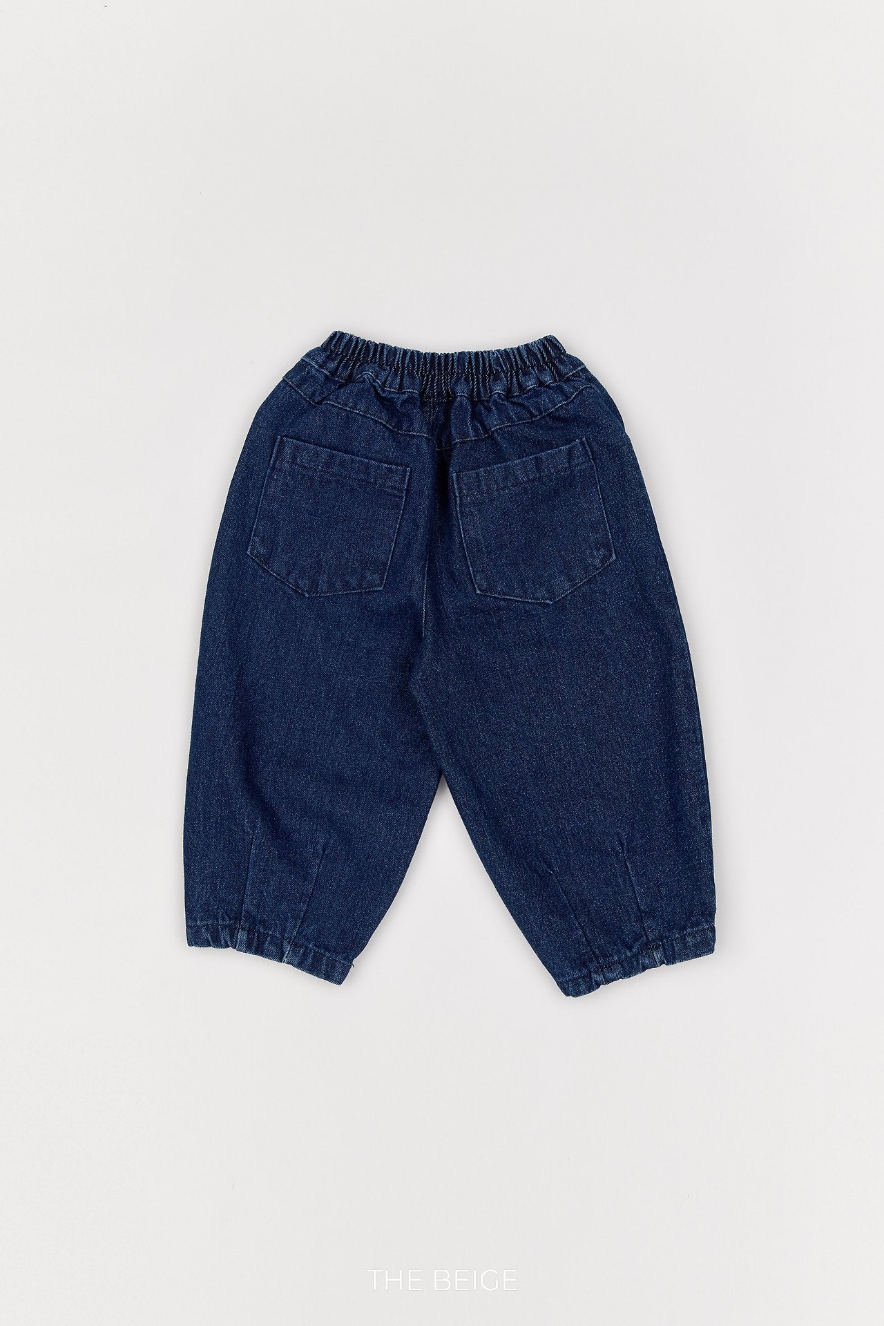［The beige］Pintuck Denim Pants