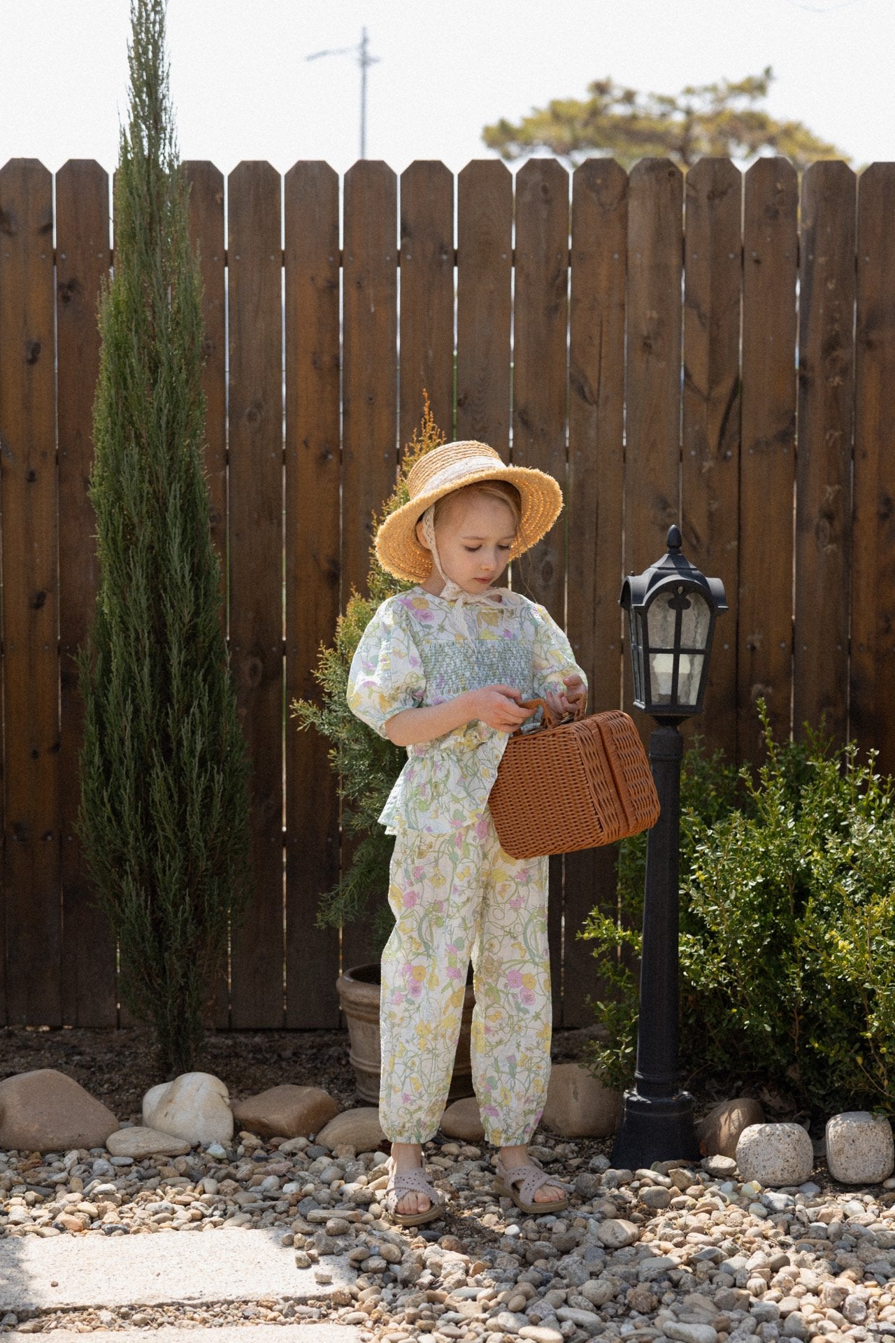 ［perrobebe］Flore smock setup