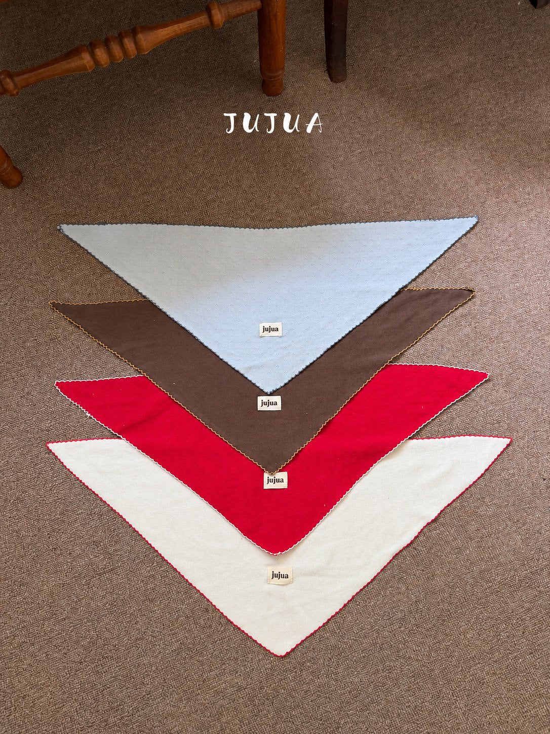 ［jujua］Eyelet scarf