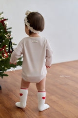 ［bebenine］Nine Heart Knee Socks Set