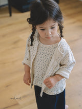 ［MELMEL］Flower cardigan