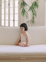 ［melmel］Mini flower one-piece