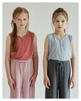 ［ROSETTE］Mare button sleeveless tops