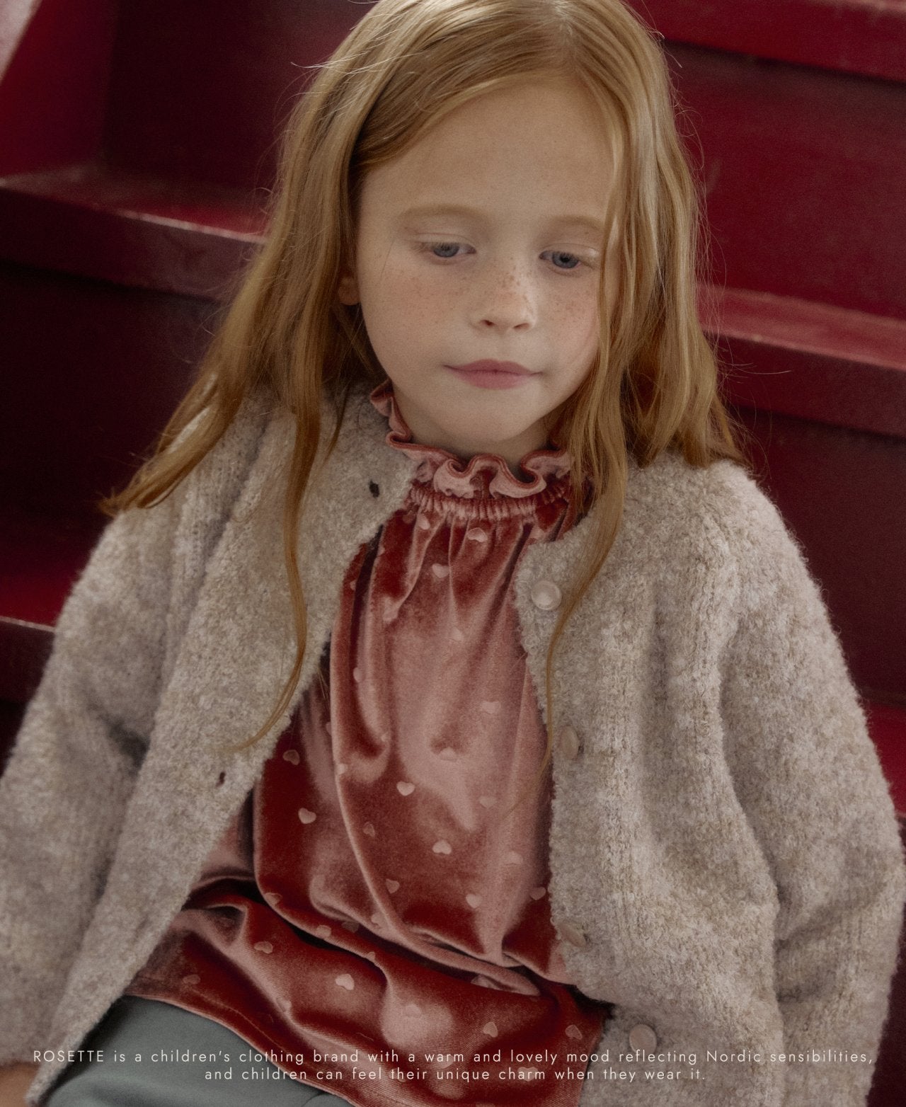 ［ROSETTE］Heart bubble blouse