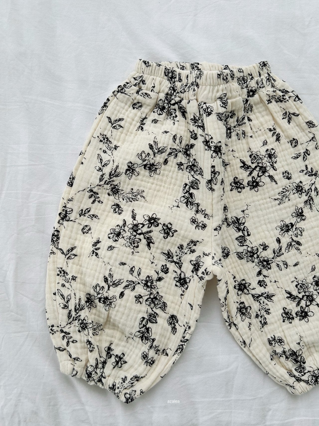 ［azalea］Gauze sausage pants