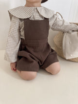［mimi market］Seven short salopette