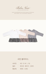 ［bebenine］Shine Blouse