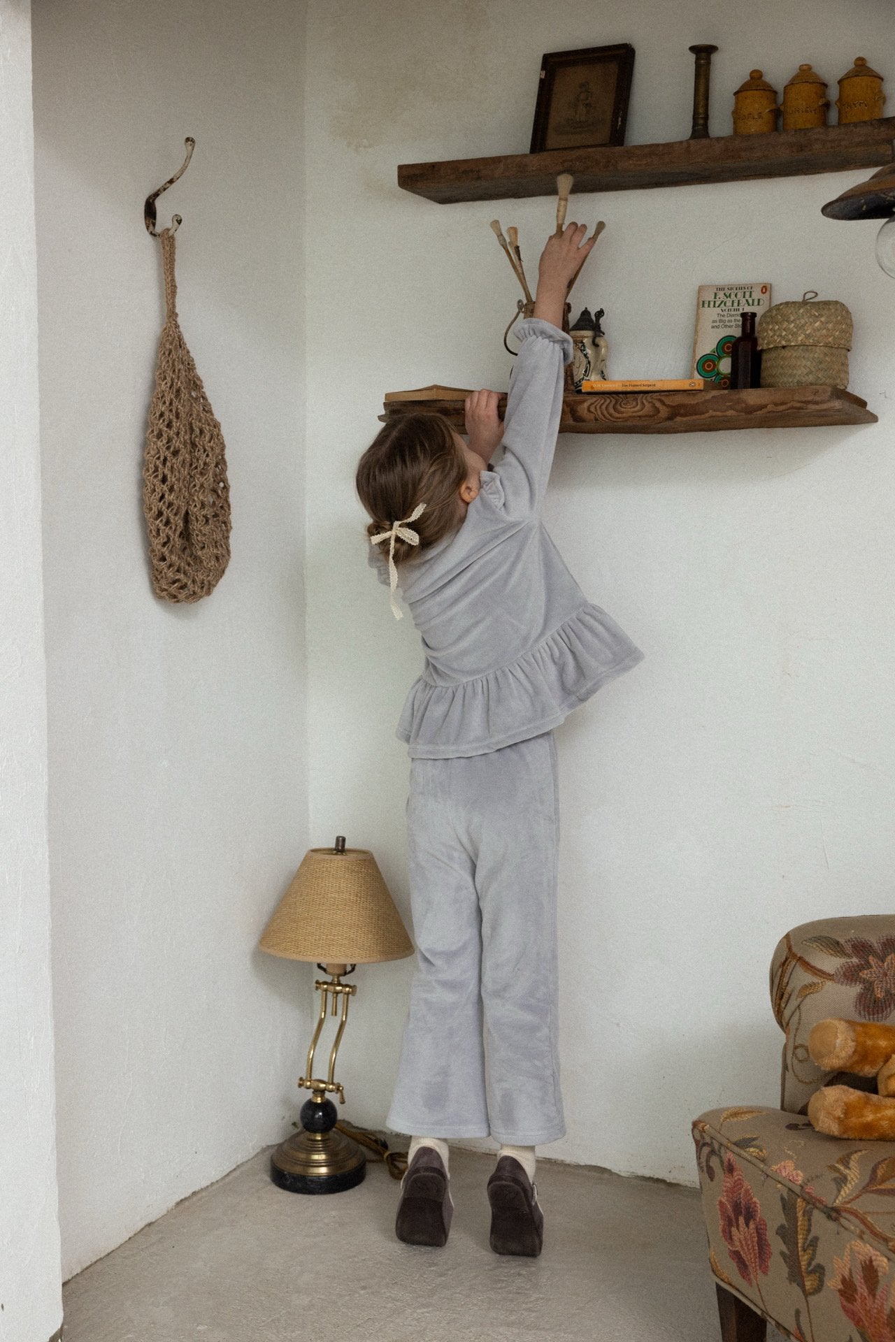 ［perrobebe］Amy ribbon set up