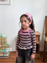 ［second moment］Mango stripe tops