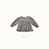 ［bebenine］Lucy Check Blouse