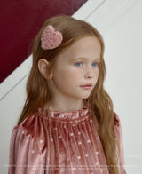 ［ROSETTE］Heart bubble blouse