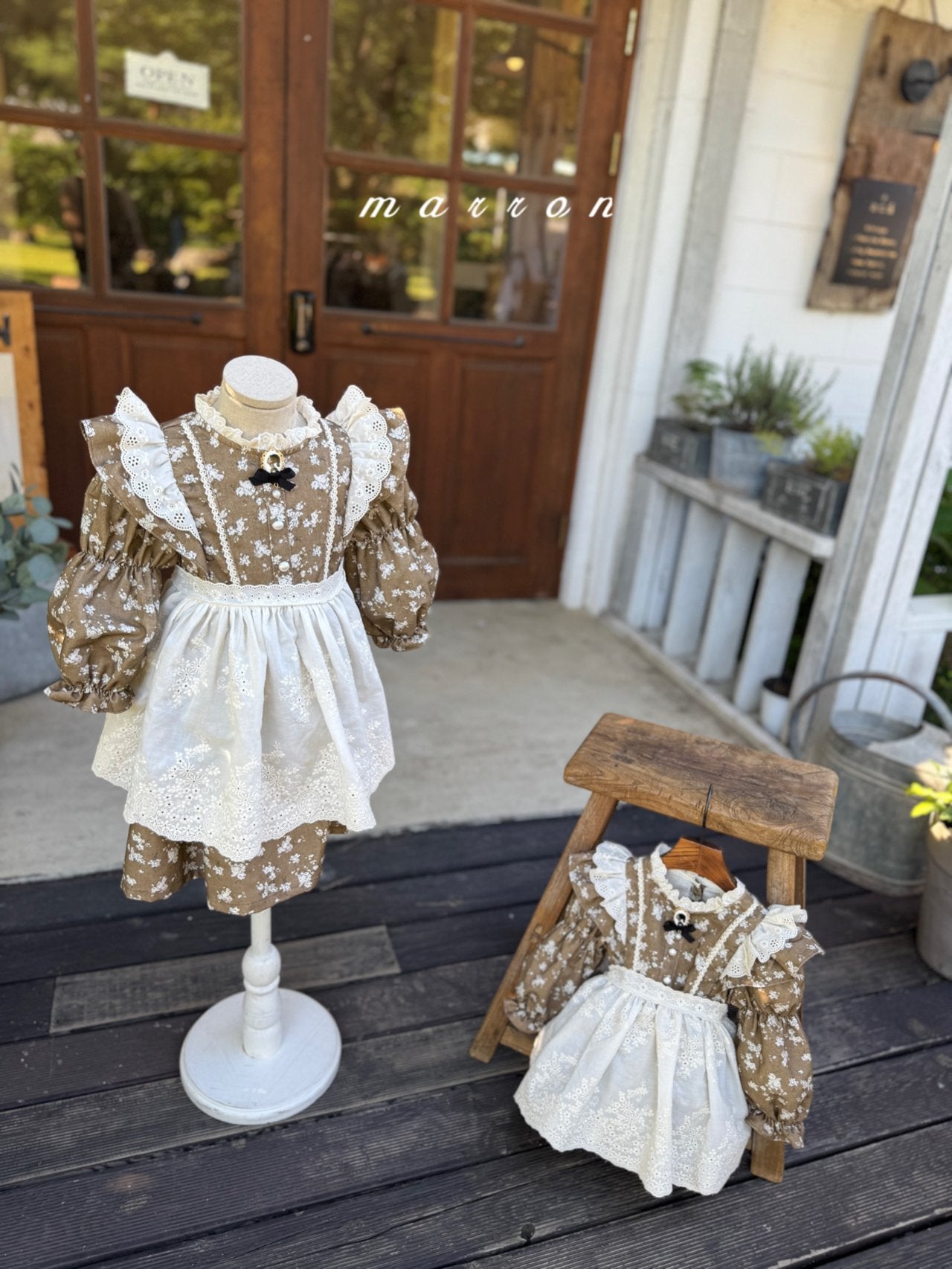 ［marron］Jullia rompers