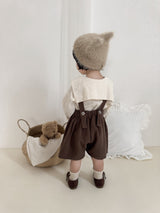 ［mimi market］Seven short salopette