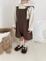 ［mimi market］Seven short salopette