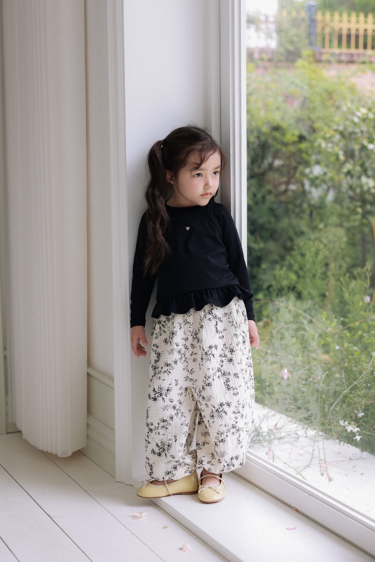 ［azalea］Gauze sausage pants