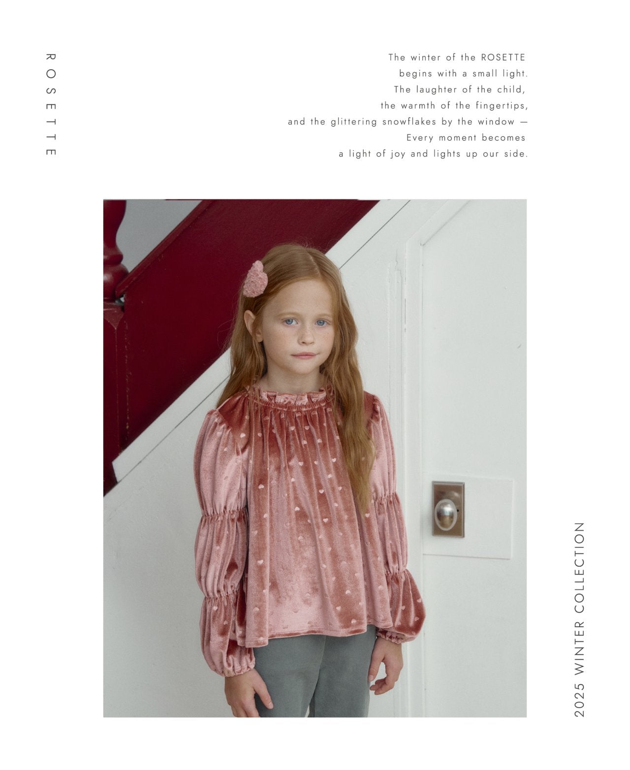 ［ROSETTE］Heart bubble blouse