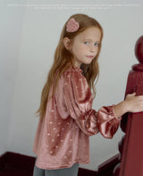 ［ROSETTE］Heart bubble blouse