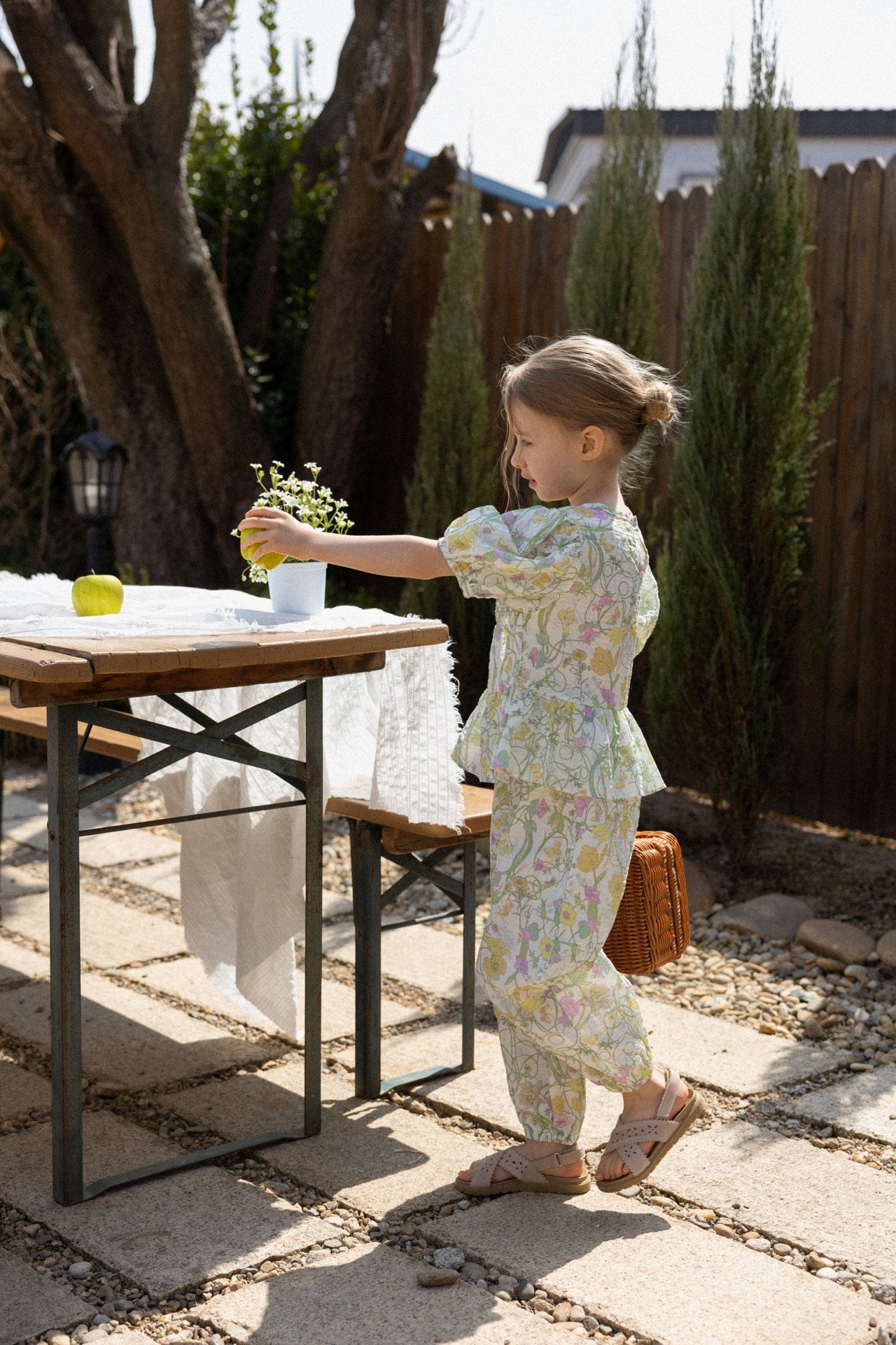 ［perrobebe］Flore smock setup