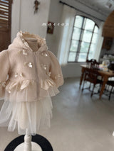 ［marron］Cherry shasha dress