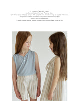 ［ROSETTE］Mare button sleeveless tops
