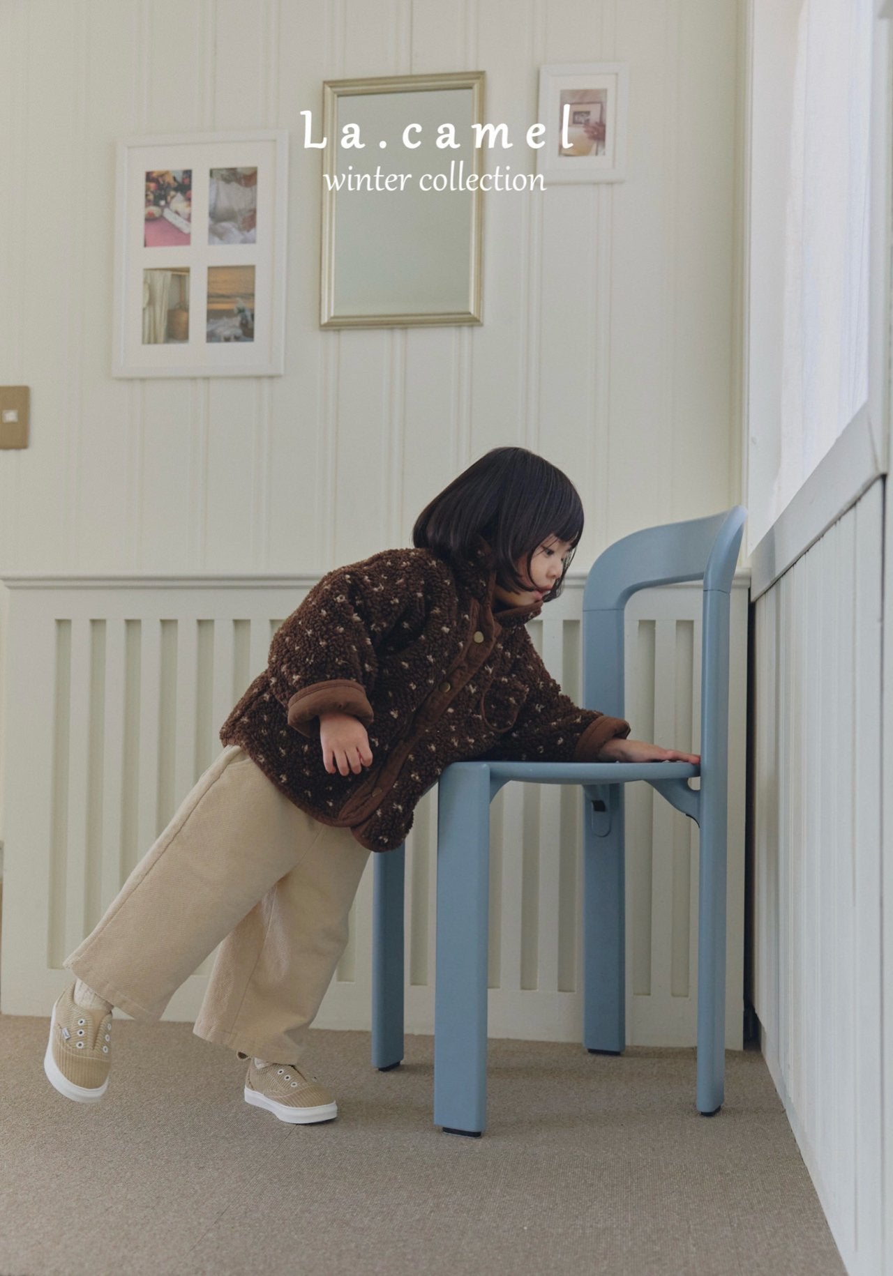 ［La.camel］Obe corduroy span pants