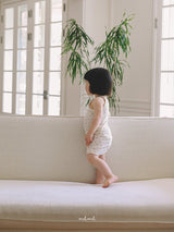［melmel］Mini flower one-piece