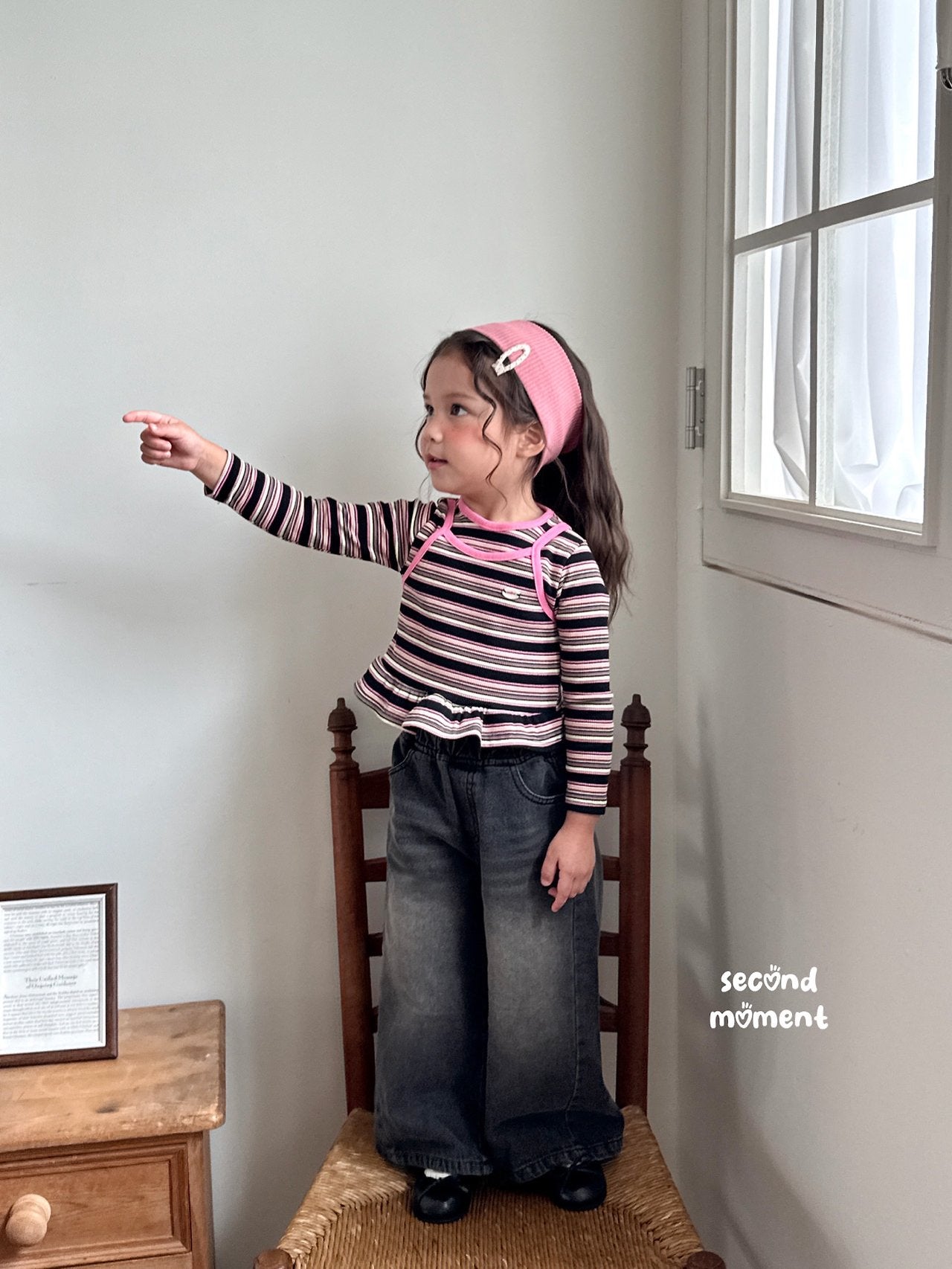 ［second moment］Mango stripe tops