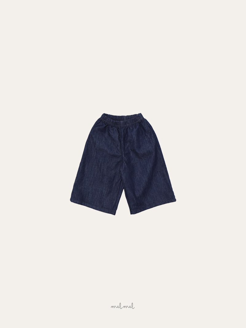 ［melmel］Nonfade denim pants