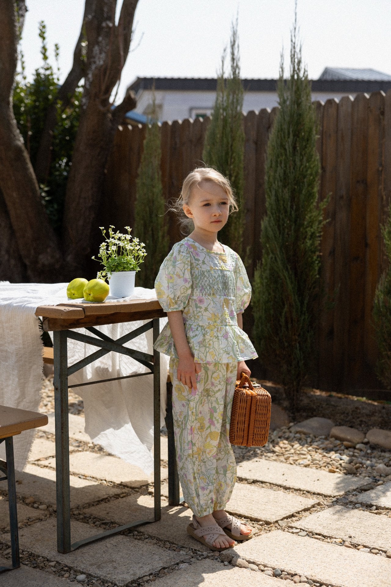 ［perrobebe］Flore smock setup