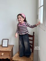 ［second moment］Mango stripe tops