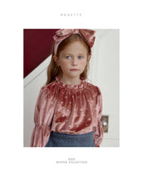 ［ROSETTE］Heart bubble blouse