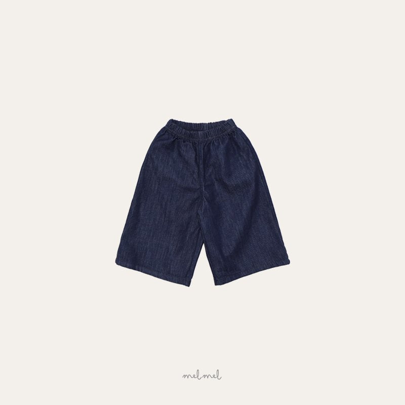 ［melmel］Nonfade denim pants
