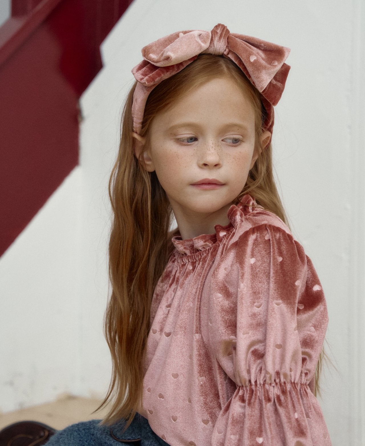 ［ROSETTE］Heart bubble blouse