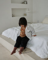［normalplay］Tuck Cotton Pants