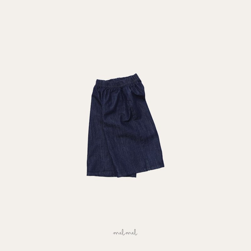 ［melmel］Nonfade denim pants