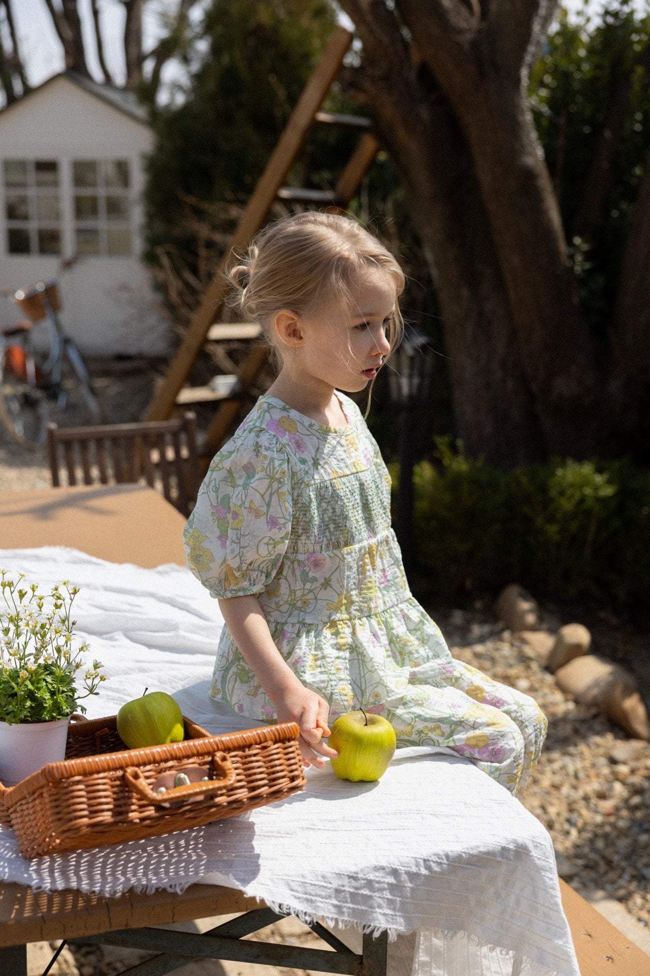 ［perrobebe］Flore smock setup