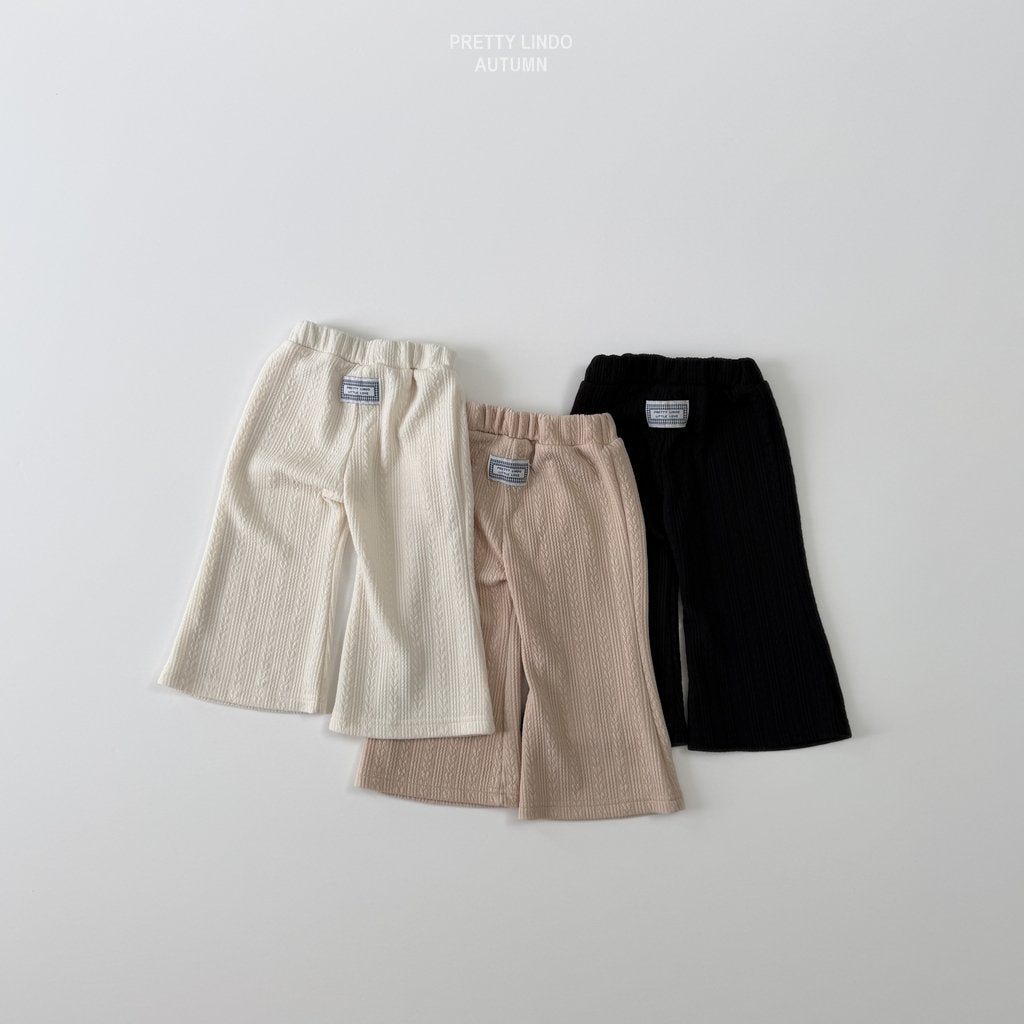 ［LINDO］Churros flare pants