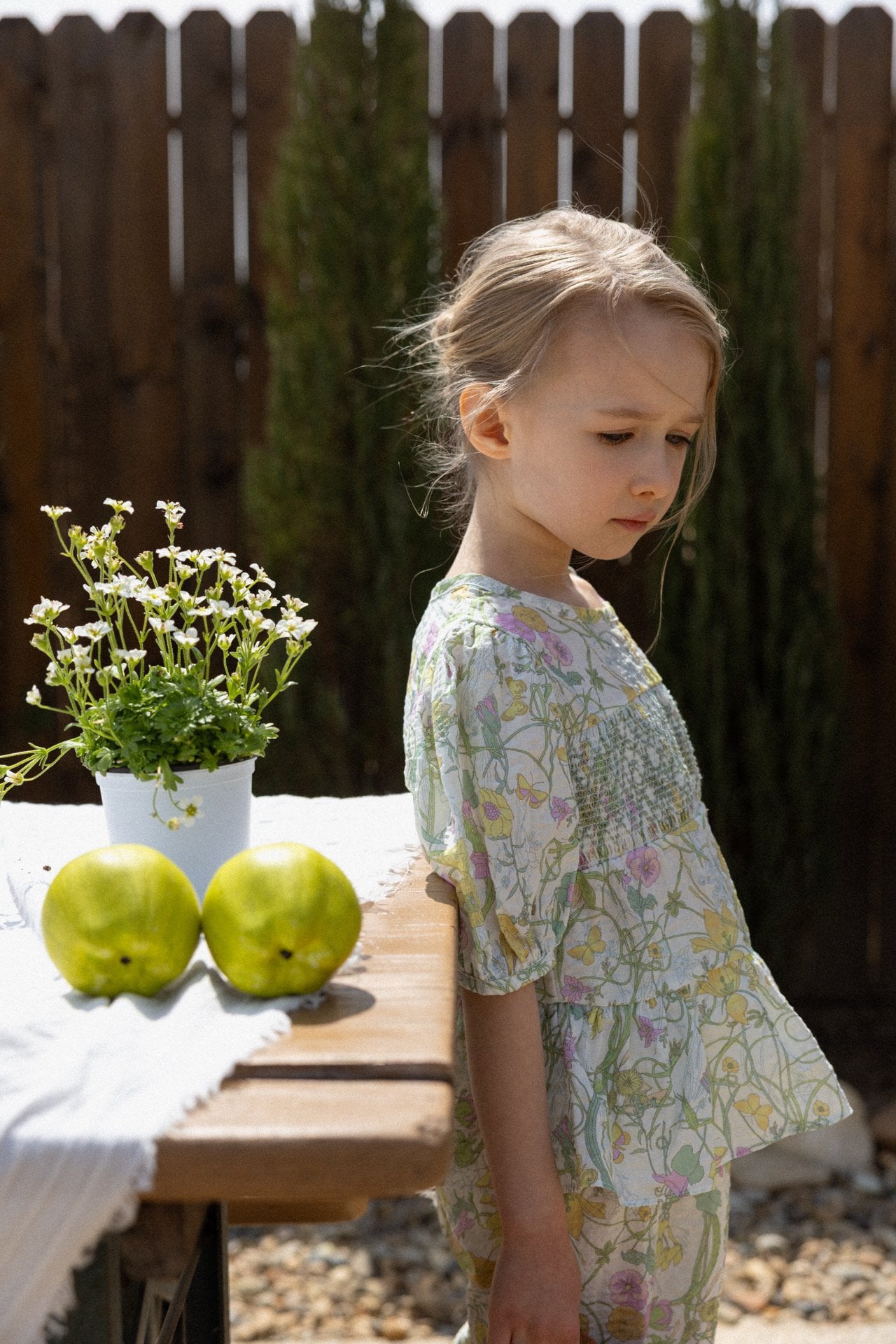 ［perrobebe］Flore smock setup