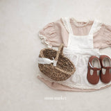 ［mimi market］Frill lace one-piece