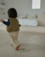 ［normalplay］Tuck Cotton Pants