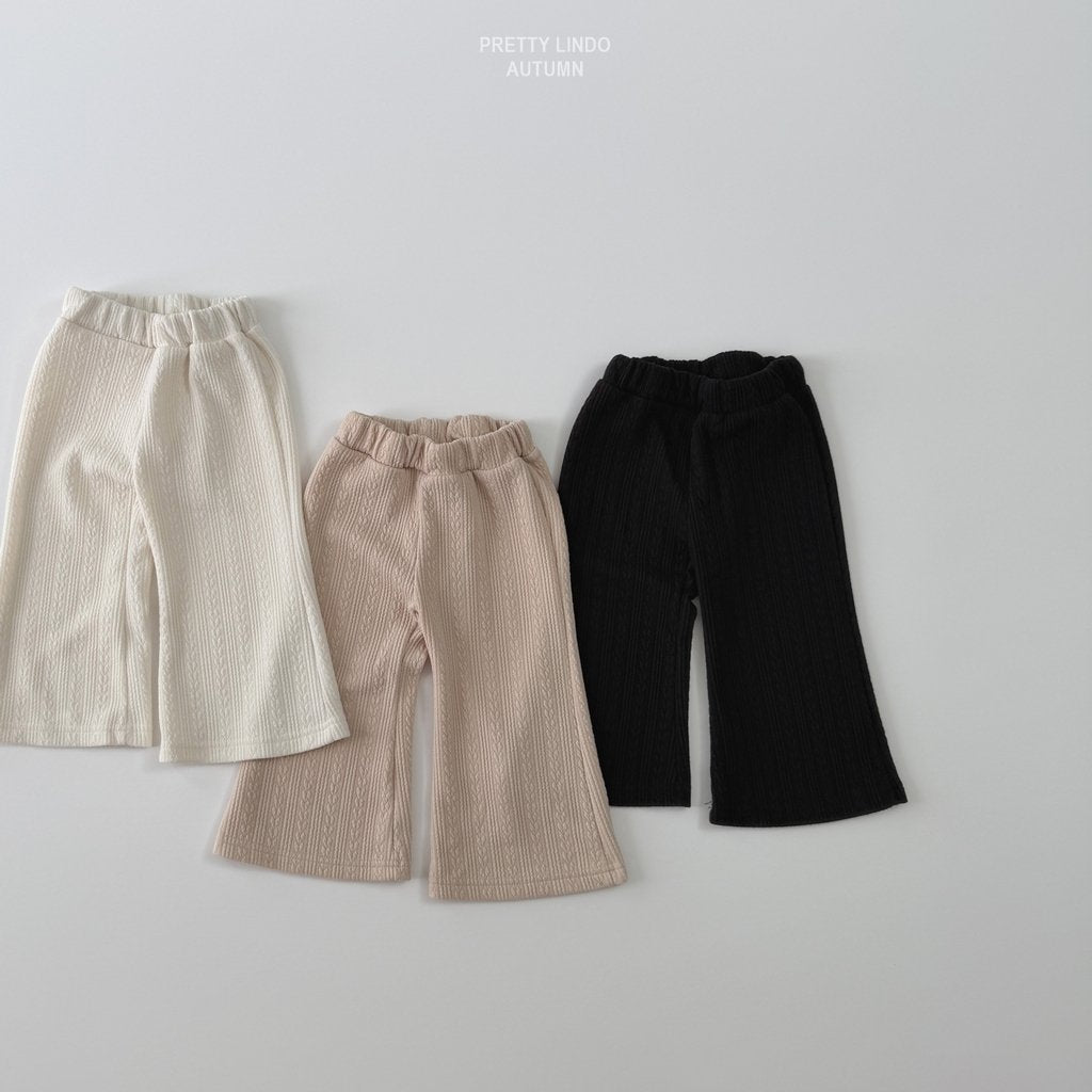 ［LINDO］Churros flare pants