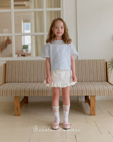 ［Bonaloi］Momo frill skirt