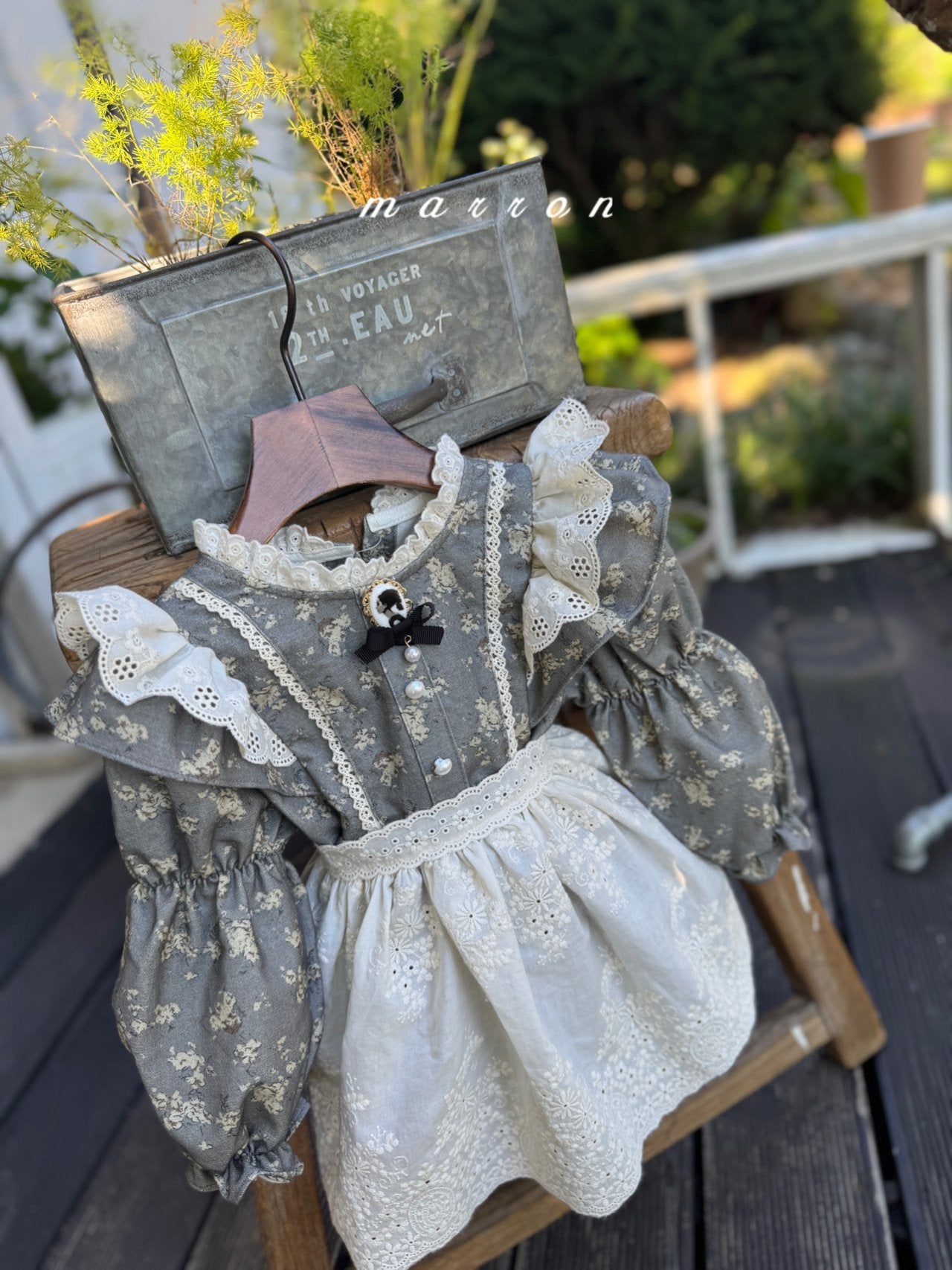 ［marron］Jullia rompers