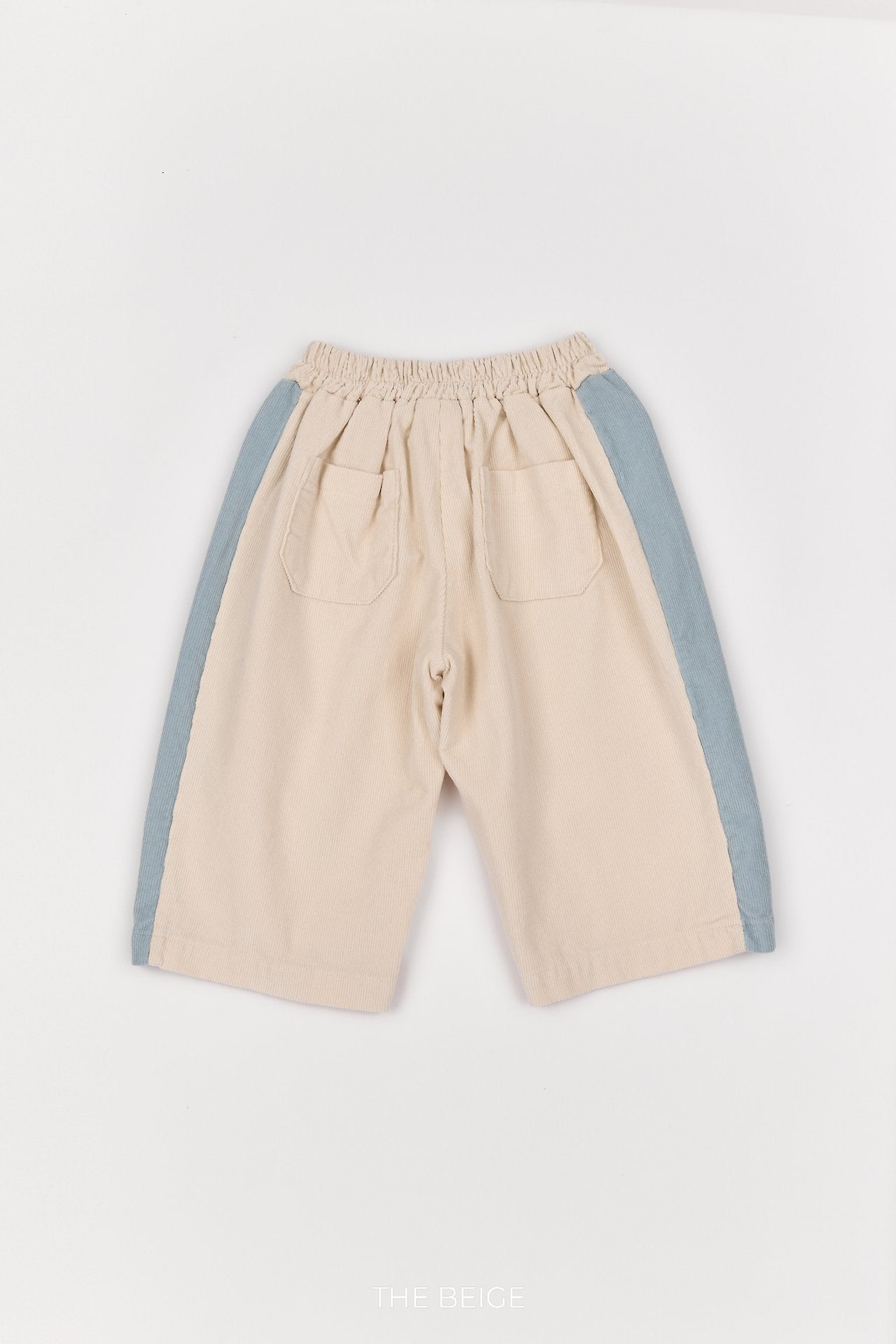 ［The beige］Side-Seam Corduroy Pants