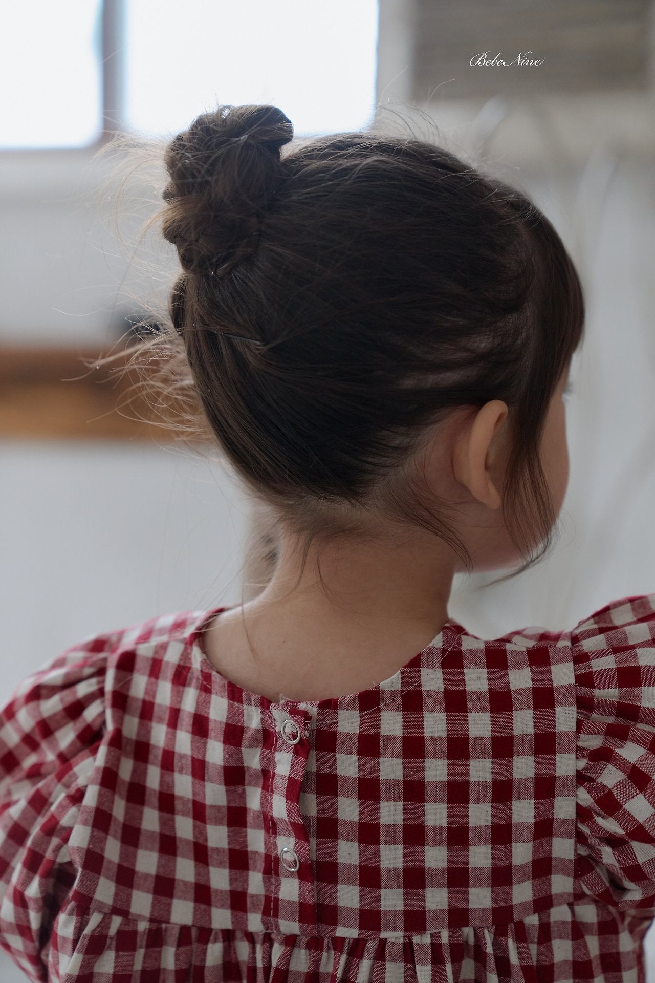 ［bebenine］Lucy Check Blouse