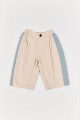 ［The beige］Side-Seam Corduroy Pants