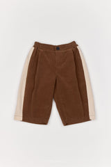 ［The beige］Side-Seam Corduroy Pants