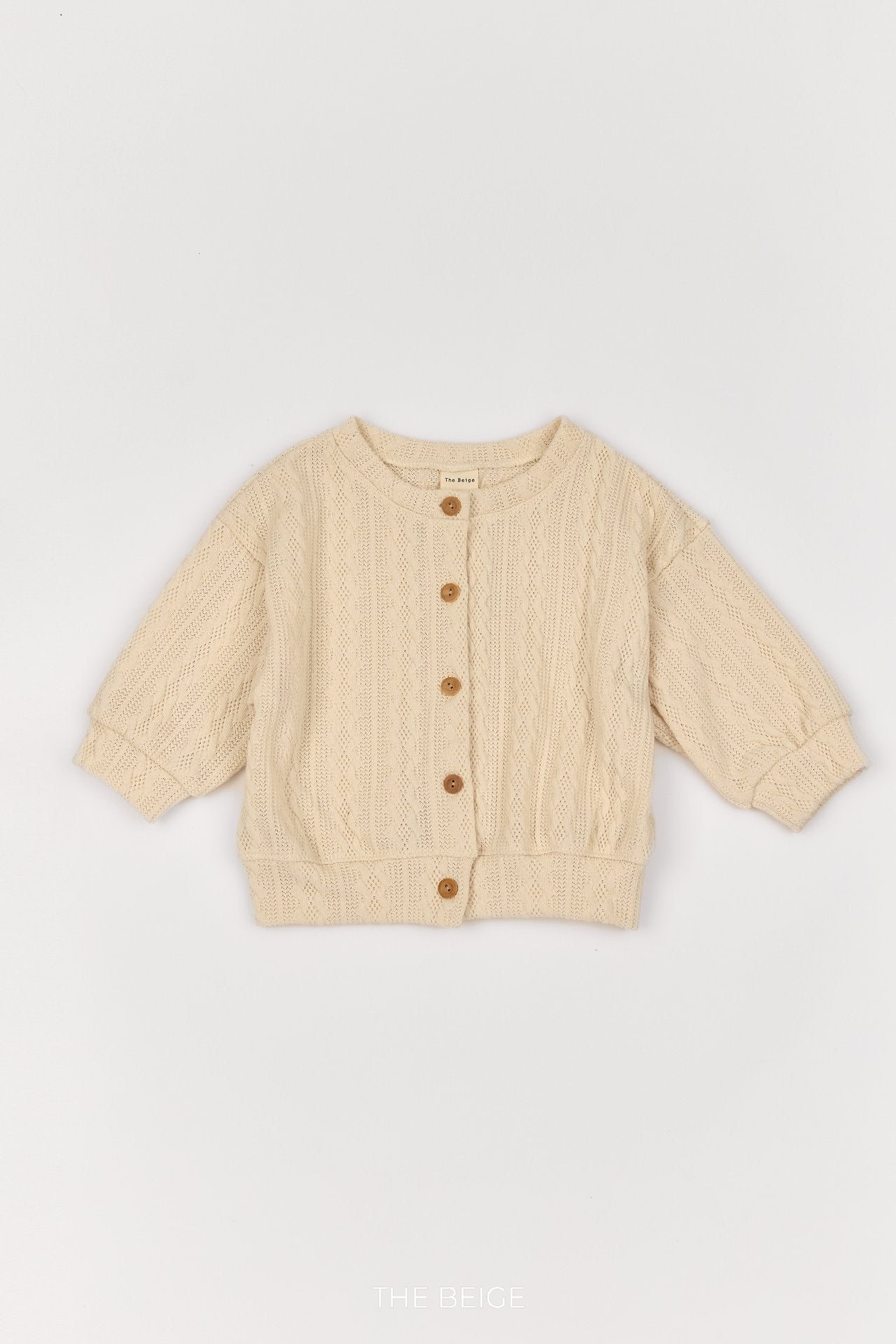 ［The beige］Knit Cardigan