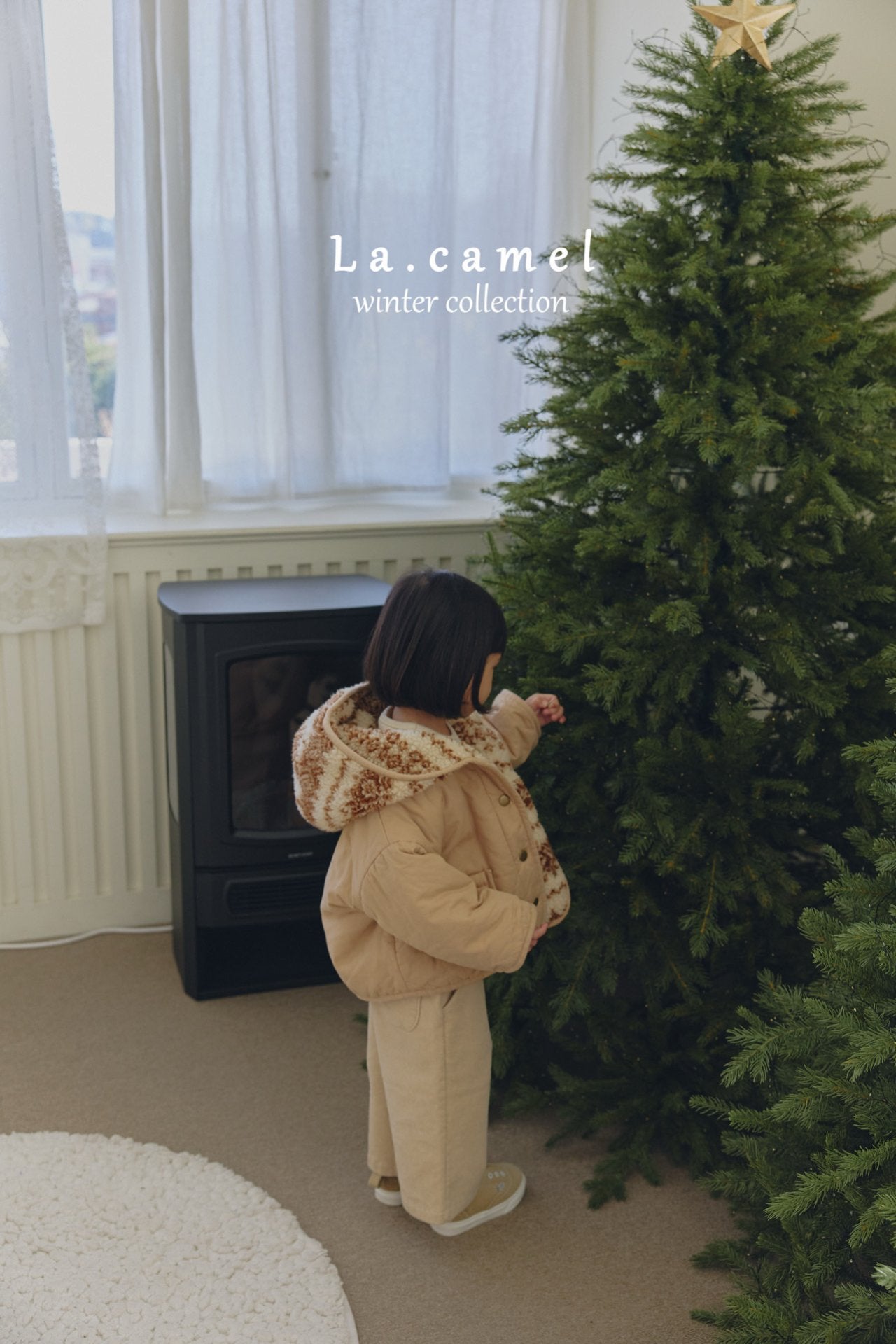 ［La.camel］Obe corduroy span pants