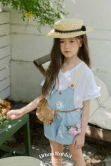 ［Urban Rabbit］Denim short overalls